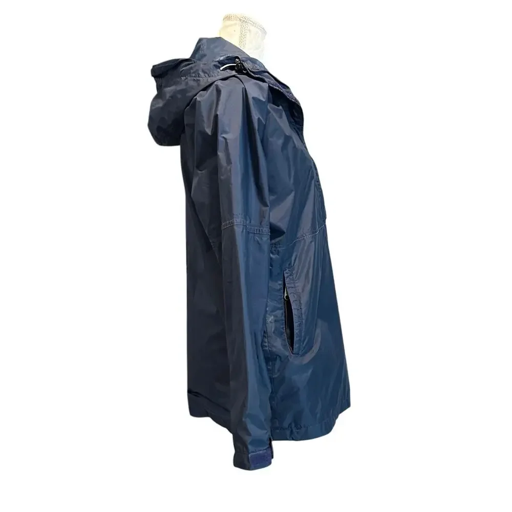 Vintage 90s The North Face Gore-Tex Navy Pullover Anorak Gorpcore Womens M